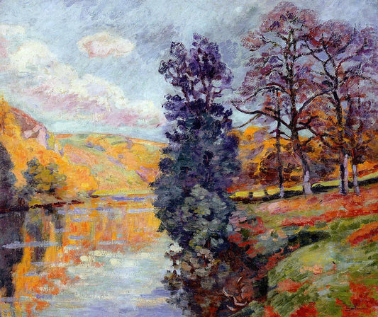  Armand Guillaumin Crozant - Echo Rock - Canvas Print