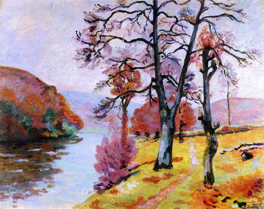  Armand Guillaumin Crozant, Echo Rock, Winter - Canvas Print