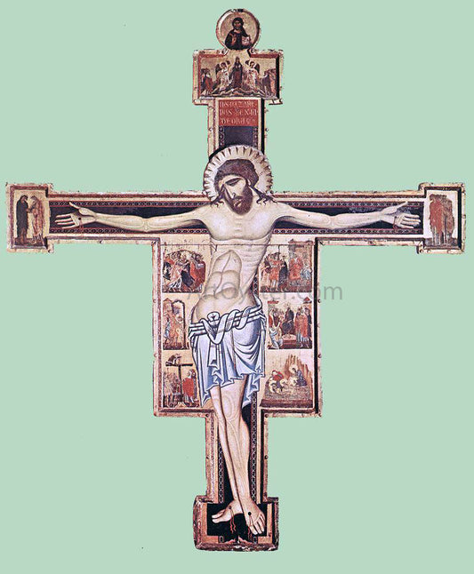  Coppo Di Marcovaldo Crucifix - Canvas Print