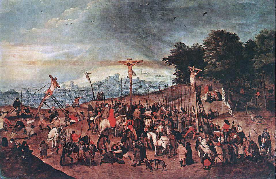  The Younger Pieter Brueghel Crucifixion - Canvas Print