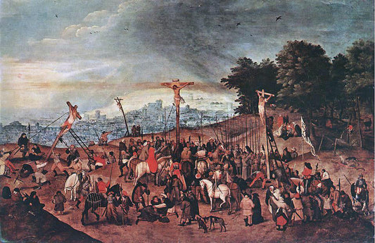  The Younger Pieter Brueghel Crucifixion - Canvas Print