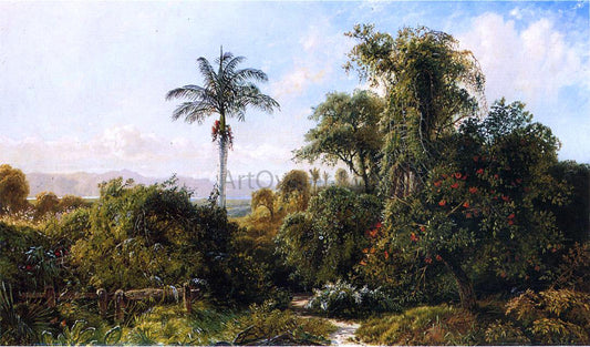  Edmund Darch Lewis Cuban Landscape - Canvas Print