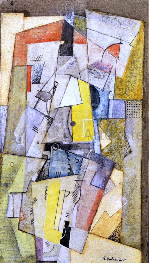 Georges Valmier Cubist Composition - Canvas Print