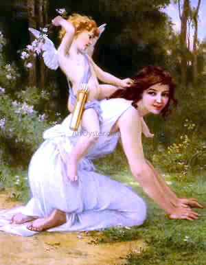  Guillaume Seignac Cupids Folly - Canvas Print