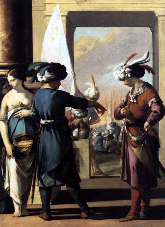  Laurent De La Hire Cyrus Announcing to Araspas that Panthea Has Obtained His Pardon - Canvas Print