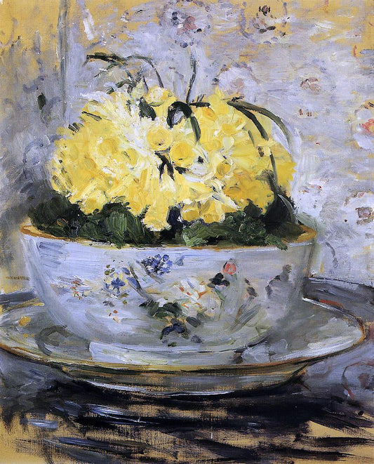  Berthe Morisot Daffodils - Canvas Print