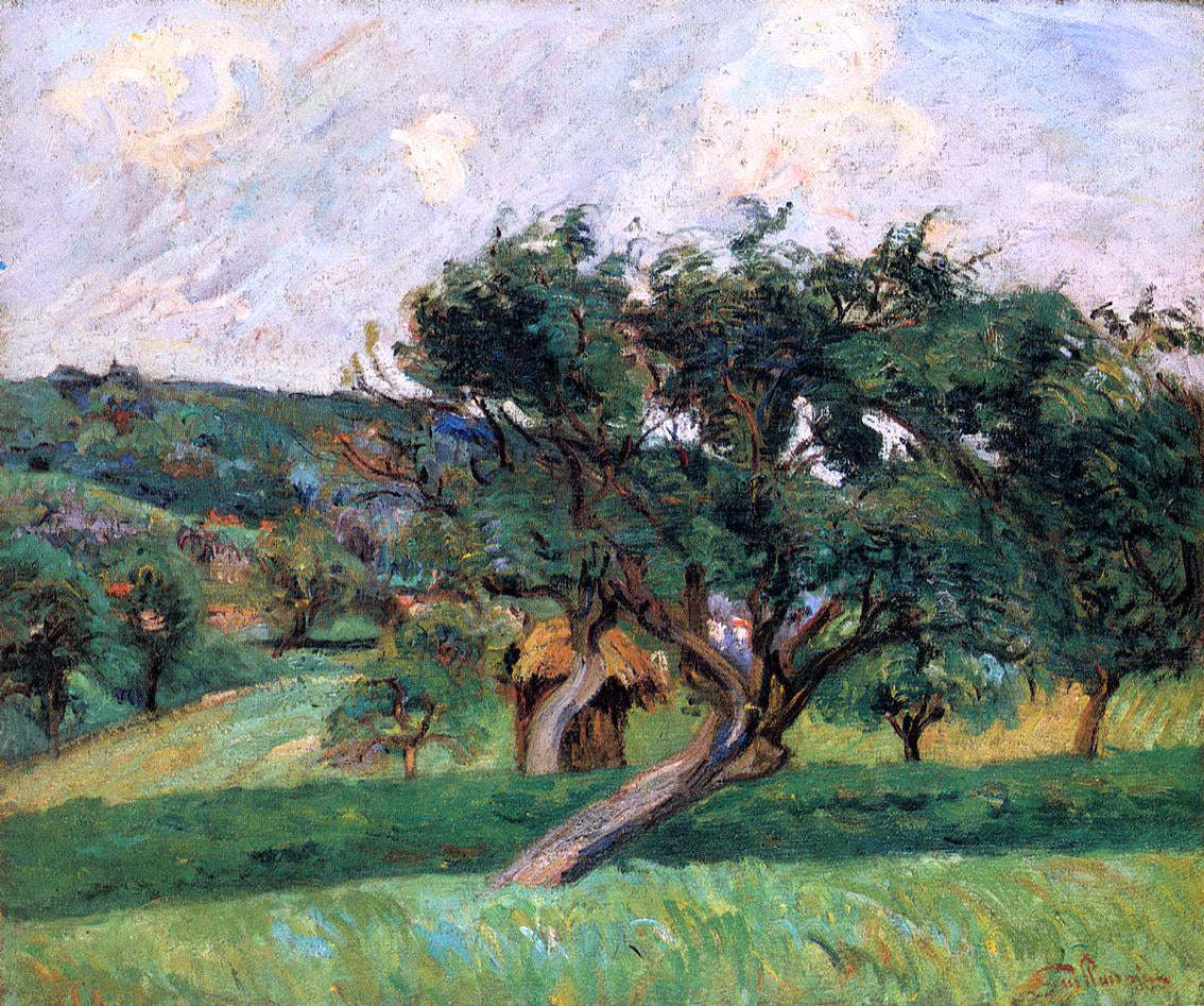  Armand Guillaumin Damiette Landscape - Canvas Print