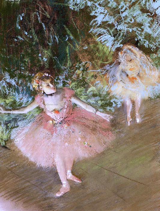  Edgar Degas A Dancer on Stage - Canvas Print