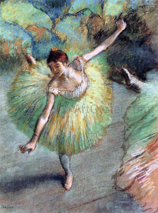  Edgar Degas A Dancer Tilting - Canvas Print