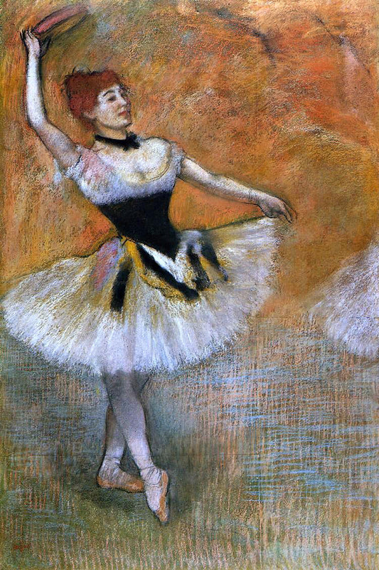  Edgar Degas Dancer with Tambourine - Canvas Print