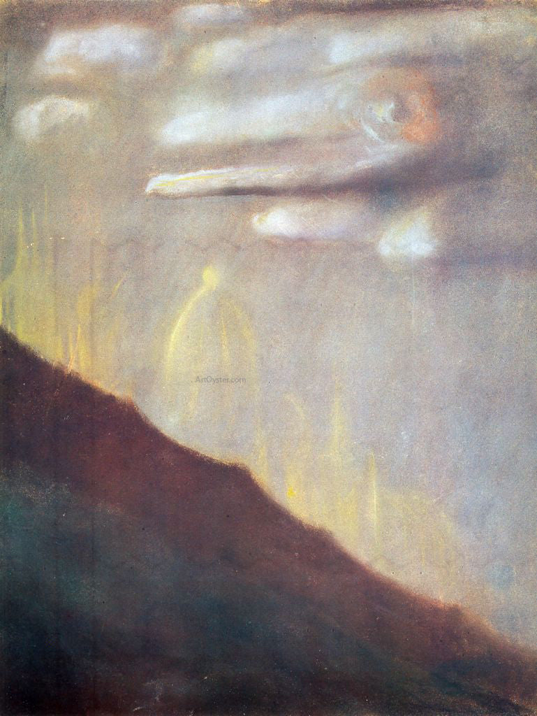  Mikalojus Ciurlionis Deluge V - Canvas Print