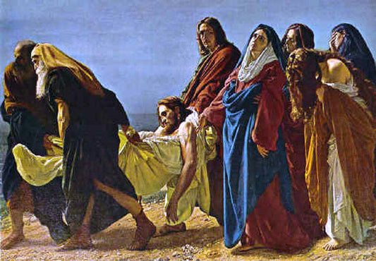  Antonio Ciseri Deposizione di Gesa - Canvas Print