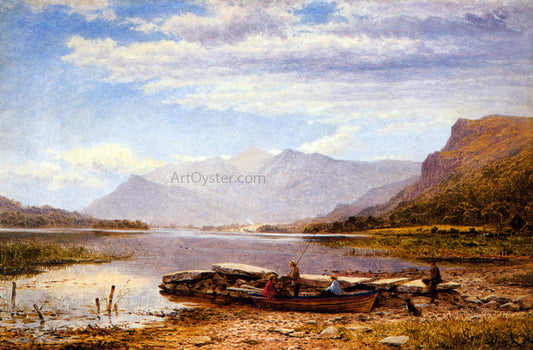  Benjamin Williams Leader Derwentwater from Ladore - Canvas Print