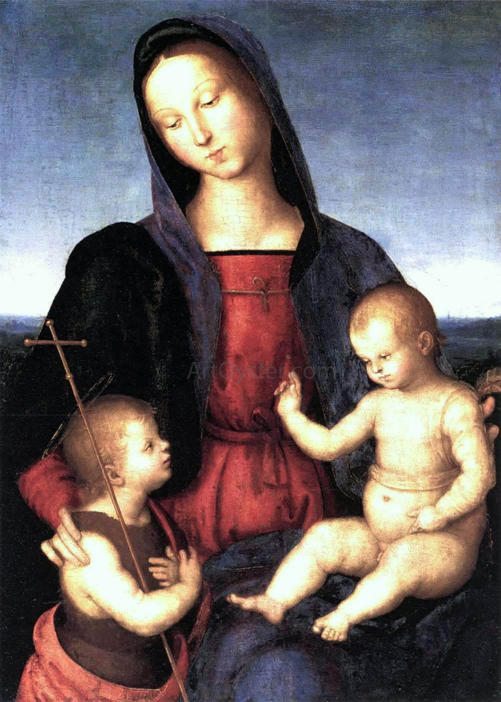  Raphael Diotalevi Madonna - Canvas Print