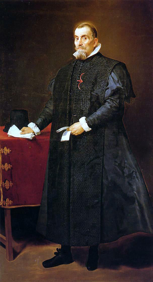  Diego Velazquez Don Diego de Corral y Arellano - Canvas Print