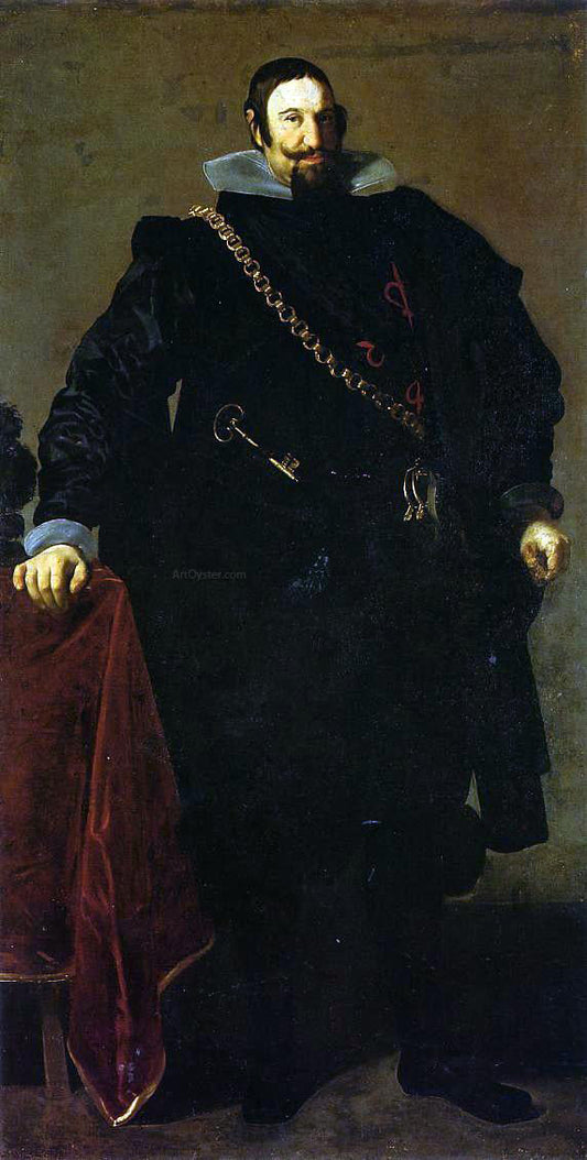  Diego Velazquez Don Gaspar de Guzman, Count of Oliveres and Duke of San Lucar la Mayor - Canvas Print