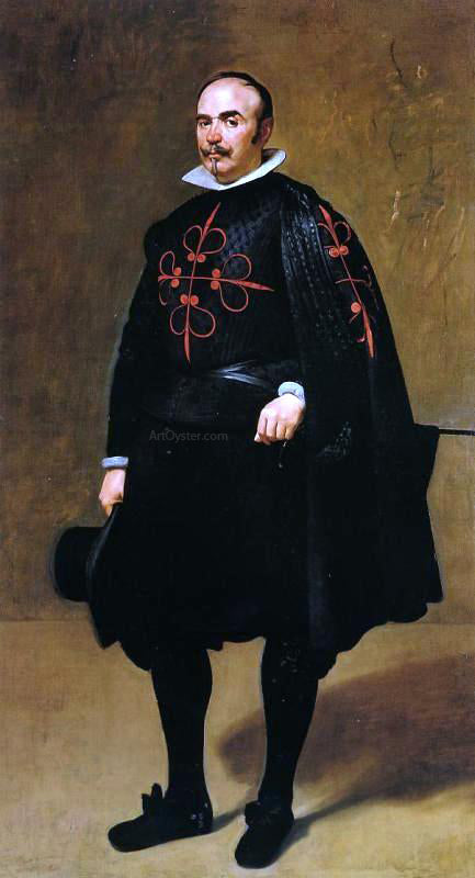  Diego Velazquez Don Pedro de Barberana Y Aparrequi - Canvas Print