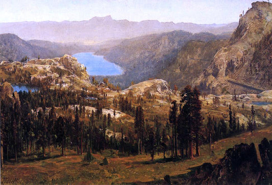  Thomas Hill Donnner Lake - Canvas Print