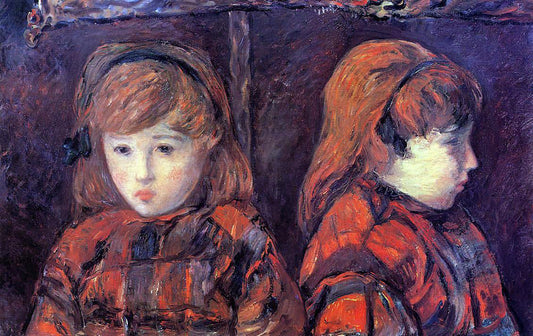  Paul Gauguin Double Portrait of a Young Girl (Mademoiselle Lafuite) - Canvas Print