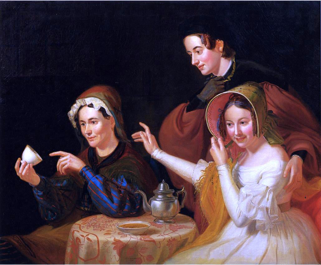  William Sidney Mount Dregs in the Cup (also known as Fortune Telling) - Canvas Print