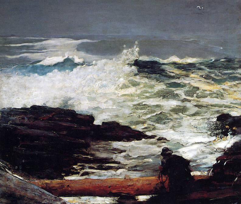  Winslow Homer Driftwood - Canvas Print