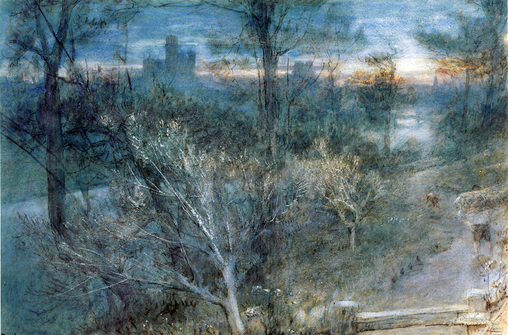  Albert Goodwin Durham - Canvas Print