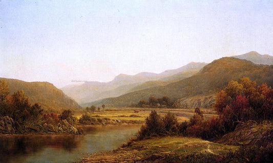  Charles W Knapp Early Autumn - Canvas Print