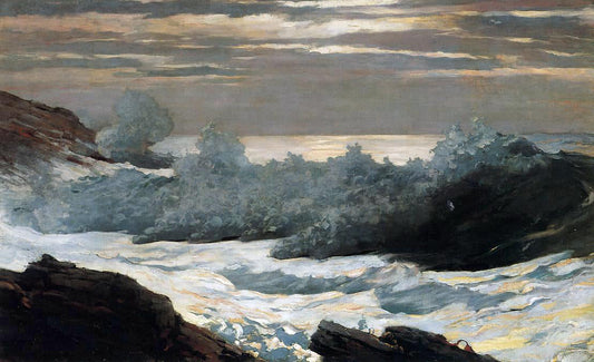  Winslow Homer Early Morning, After a Storm at Sea - Canvas Print