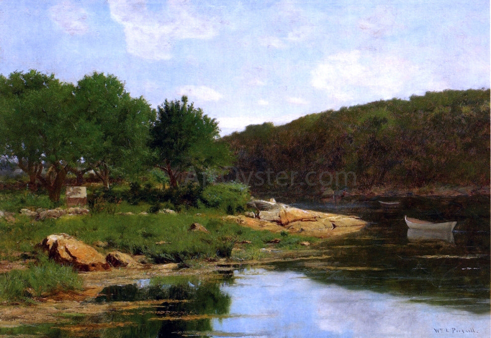  William Lamb Picknell Early Morning off Long Island - Canvas Print