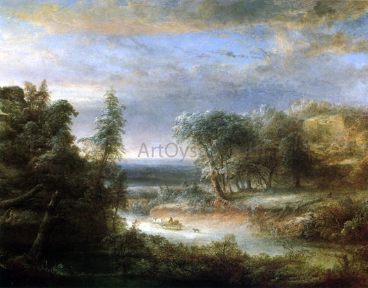  Thomas Doughty Early Winter - Canvas Print