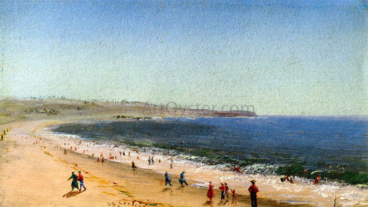  Charles De Wolf Brownell Easton's Beach, Newport, Rhode Island - Canvas Print