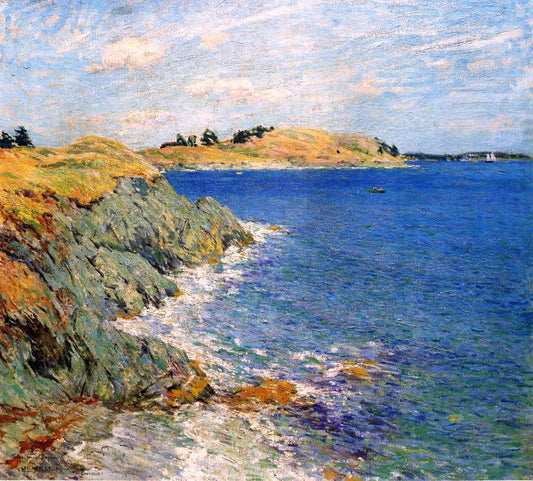  Willard Leroy Metcalf Ebbing Tide, Version Two - Canvas Print