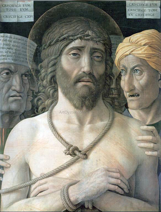  Andrea Mantegna Ecce Homo - Canvas Print