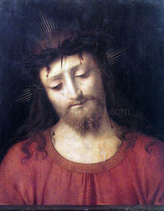  Andrea Solario Ecce Homo - Canvas Print