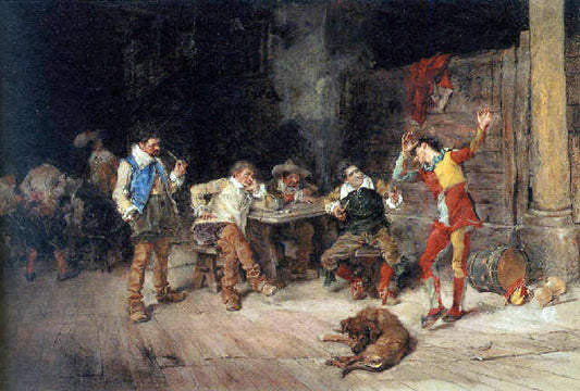  Francisco Domingo Marques El Bufon - Canvas Print