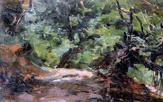  Aureliano De Beruete y Moret El Camino - Canvas Print