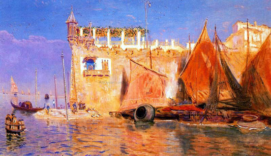  Antonio Munoz Degrain El Canal - Canvas Print