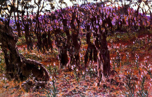  Antonio Munoz Degrain El Valle de Josafat - Canvas Print