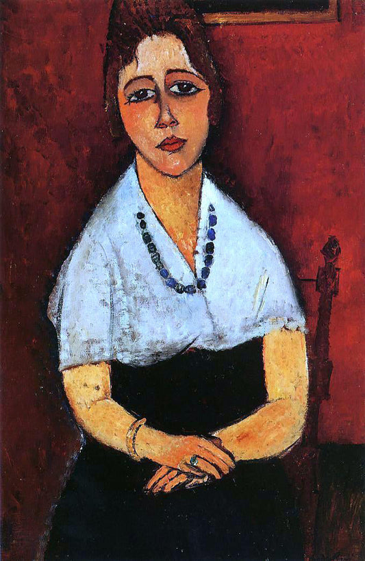  Amedeo Modigliani Elena Picard - Canvas Print