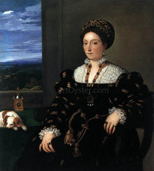  Titian Eleonora Gonzaga - Canvas Print