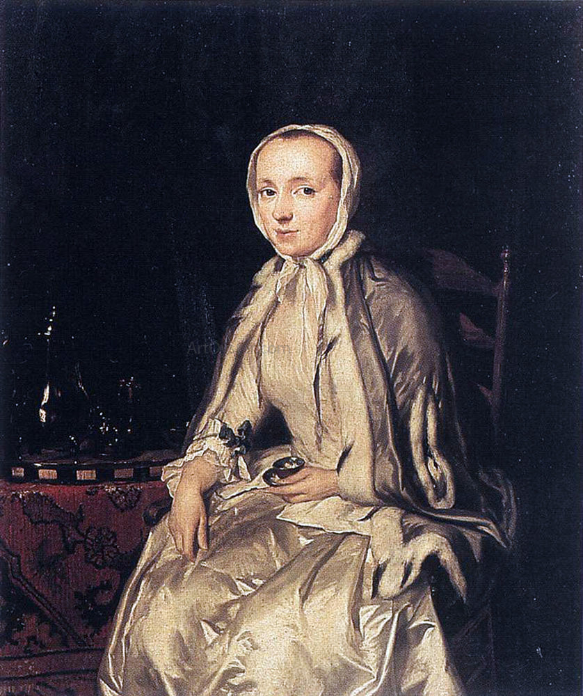  George Van der Mijn Elizabeth Troost - Canvas Print