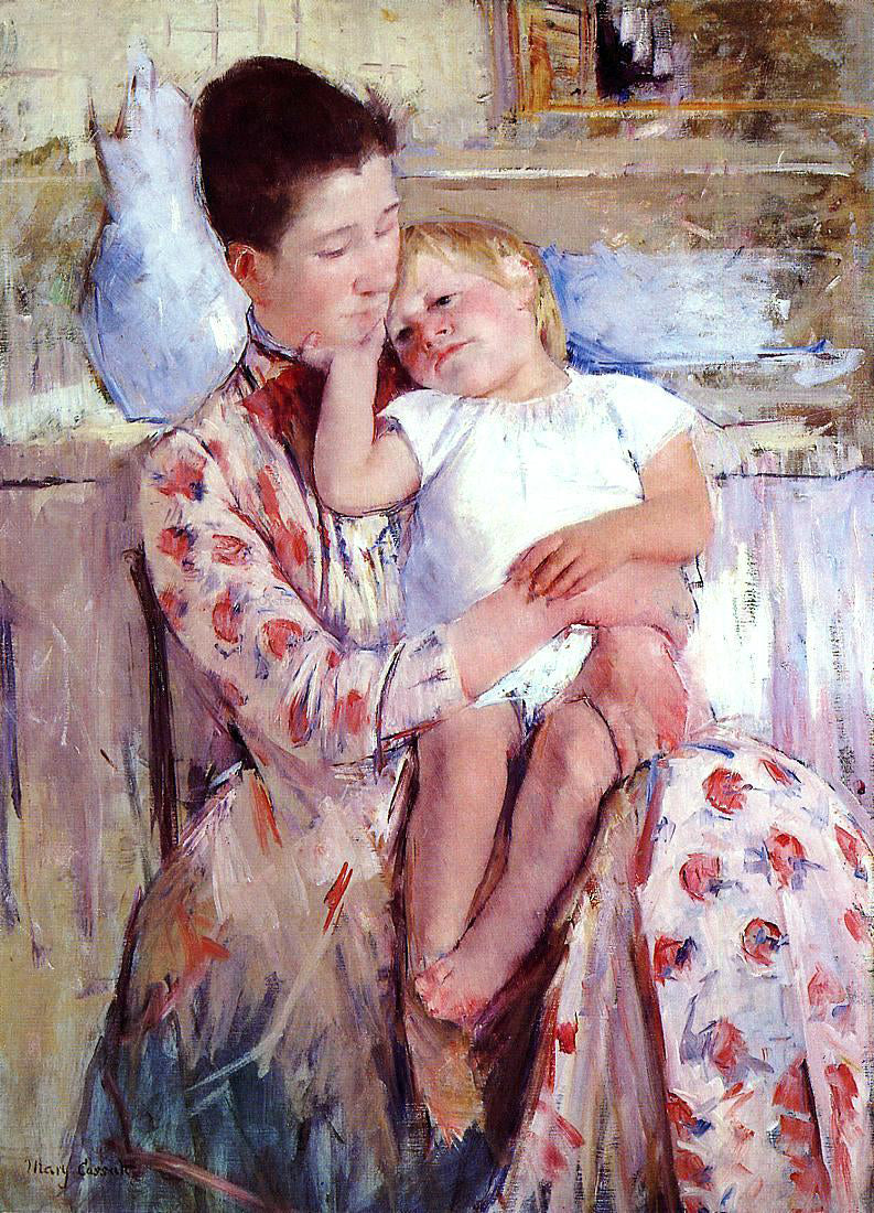  Mary Cassatt Emmie and Her Child - Canvas Print