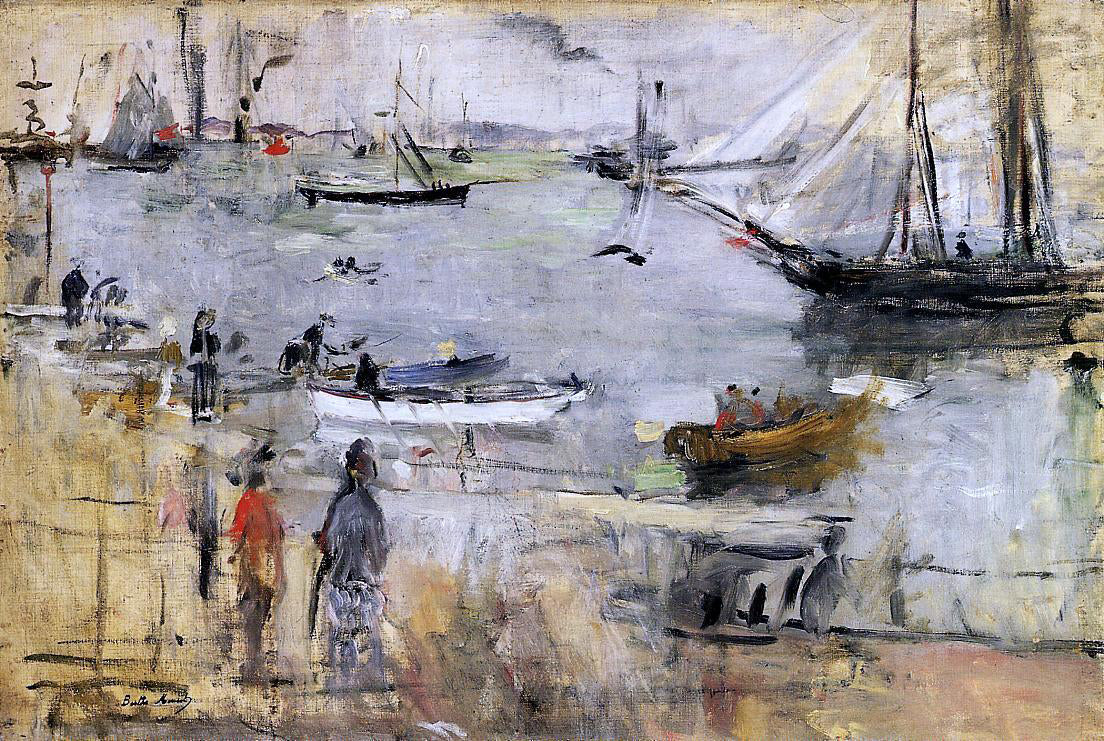  Berthe Morisot English Seascape - Canvas Print