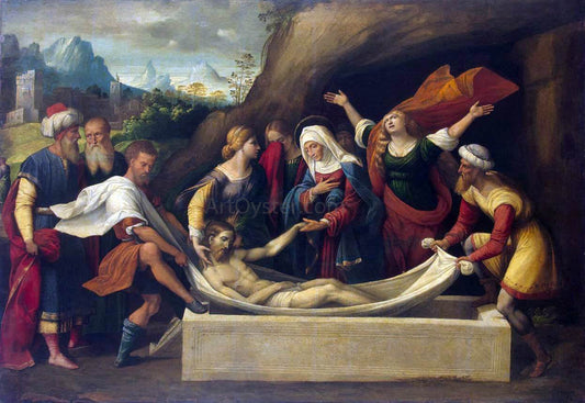  Garofalo Entombment - Canvas Print