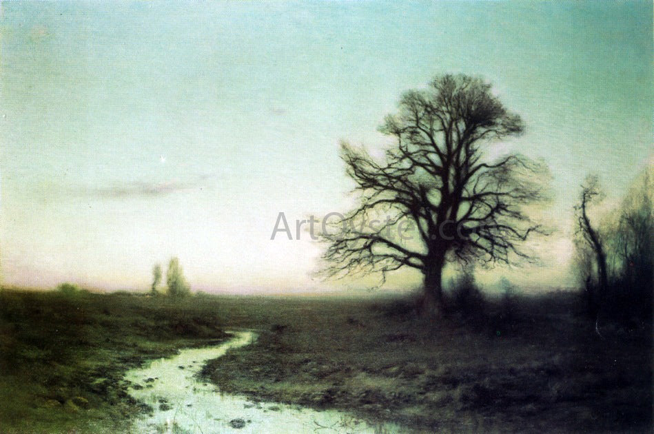  Charles Harold Davis Evening: The End of the Day (after Millet) - Canvas Print