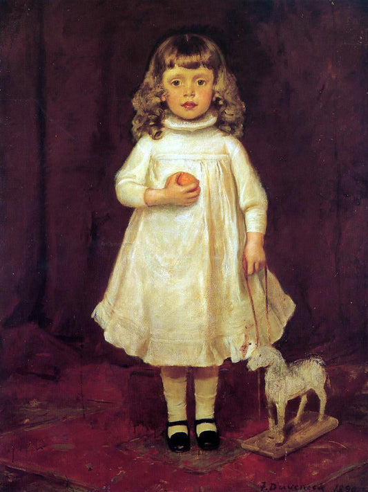  Frank Duveneck F. B. Duveneck as a Child - Canvas Print