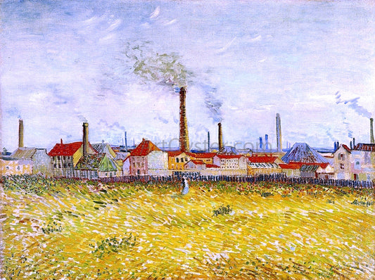  Vincent Van Gogh Factories at Asnieres, Seen from the Quai de Clichy - Canvas Print