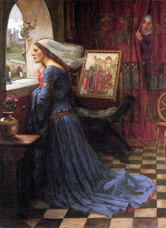  John William Waterhouse Fair Rosamund - Canvas Print