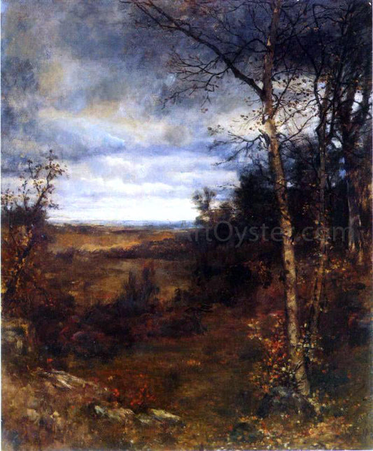  Jervis McEntee Fall Landscape - Canvas Print