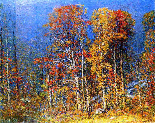  John Joseph Enneking Fall Landscape - Canvas Print